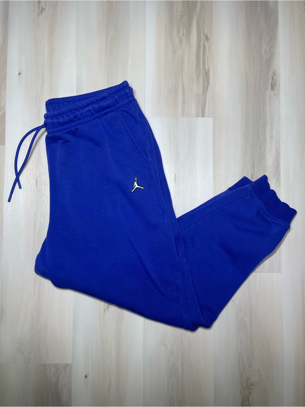 Jordan Sweatpants Men’s Sz XXL Purple / Blue Fleece Drawstring Pockets Tapered